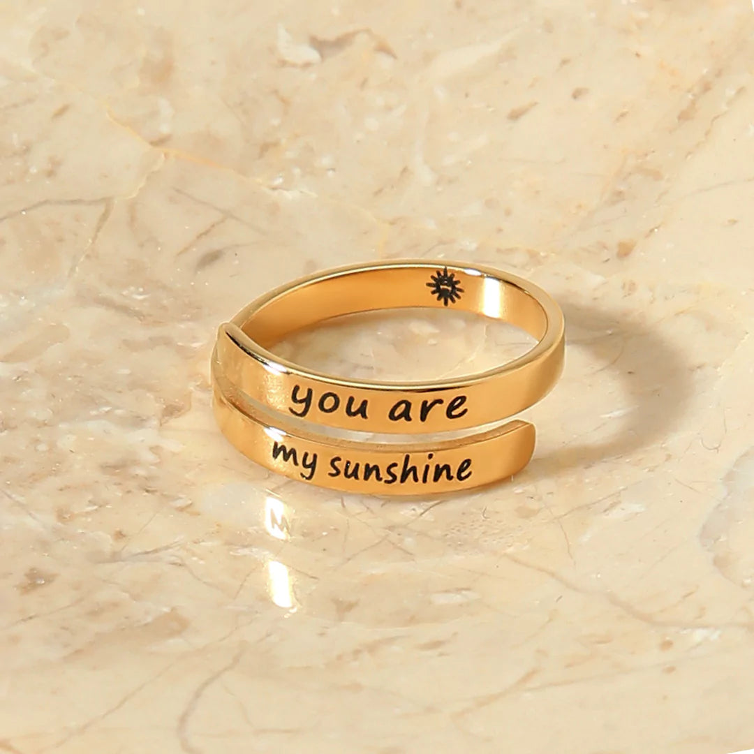 You are my Sunshine Ring